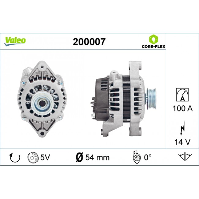 Δυναμό OPEL ASTRA G, ASTRA G CLASSIC, ASTRA G/KOMBI, COMBO TOUR, COMBO/MINIVAN, CORSA C, MERIVA A, SIGNUM, SPEEDSTER, TIGRA, VECTRA C, VECTRA C GTS, ZAFIRA A 1.4-2.0 02.98-