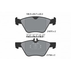 Σετ τακακιών φρένων, δίσκος φρένου MERCEDES CLK (A208), CLK (C208), E T-MODEL (S210), E (VF210), E (W210), S (W220), SLK (R170); CHRYSLER CROSSFIRE 2.0-4.3 06.95-12.08