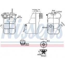 Δοχείο διαστολής, ψυκτικό υγρό  LAND ROVER DISCOVERY II 11.98-06.04