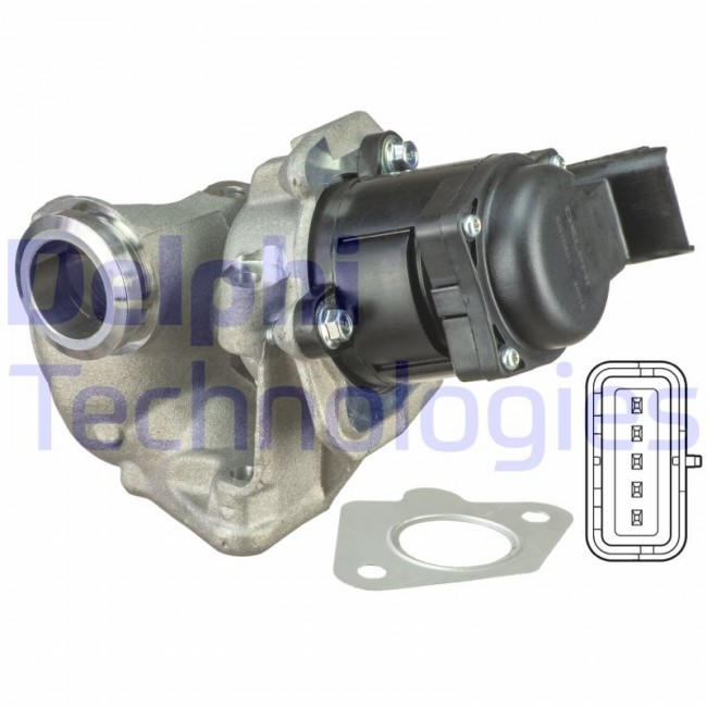 Βαλβίδα AGR VOLVO C30, S40 II, S80 II, V50, V70 III; CITROEN BERLINGO MULTISPACE, BERLINGO/MINIVAN, C4, C4 I, C4 PICASSO I, C5 III, JUMPY II, XSARA PICASSO; FIAT SCUDO 1.4D/1.6/1.6D 11.01-