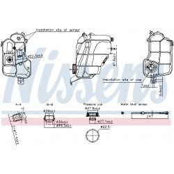 Δοχείο διαστολής, ψυκτικό υγρό  FORD GALAXY II, GALAXY MK II, MONDEO IV, S-MAX 05.06-06.15