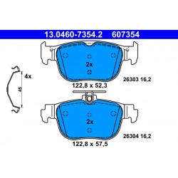 Σετ τακακιών φρένων, δίσκος φρένου  AUDI A3, A3 ALLSTREET; CUPRA FORMENTOR, LEON, LEON SPORTSTOURER; SEAT LEON, LEON SPORTSTOURER; SKODA OCTAVIA IV; VW CADDY CALIFORNIA V CAMPER 1.0-2.5 07.19