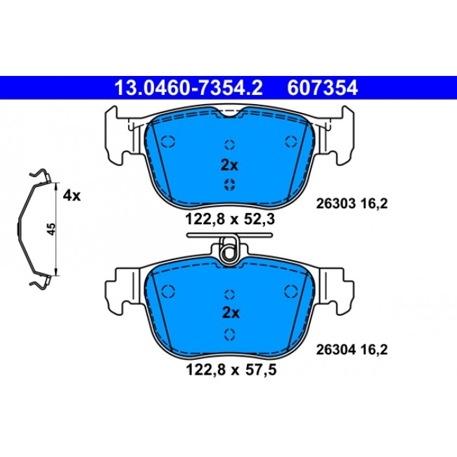 Σετ τακακιών φρένων, δίσκος φρένου  AUDI A3, A3 ALLSTREET; CUPRA FORMENTOR, LEON, LEON SPORTSTOURER; SEAT LEON, LEON SPORTSTOURER; SKODA OCTAVIA IV; VW CADDY CALIFORNIA V CAMPER 1.0-2.5 07.19