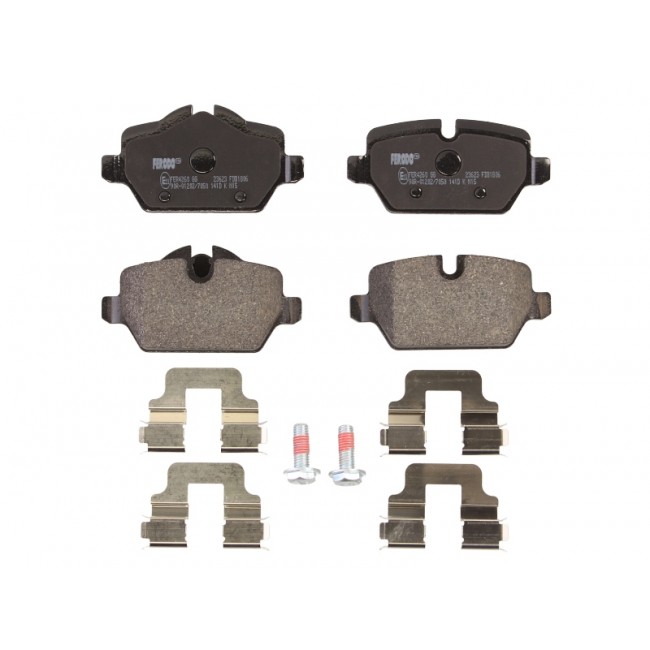 Σετ τακακιών φρένων, δίσκος φρένου BMW 1 (E81), 1 (E87), 3 (E90), 3 (E92), 8 (E31) 1.6-5.0 01.90-06.13 Σετ τακακιών φρένων, δίσκος φρένου BMW 1 (E81), 1 (E87), 3 (E90), 3 (E92), 8 (E31) 1.6-5.0 01.90-06.13