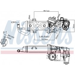 Βαλβίδα AGR ABARTH 124 SPIDER; AUDI A3, Q3, TT; SEAT ALHAMBRA, ALTEA, ALTEA XL, IBIZA IV, IBIZA IV SC, IBIZA IV ST, LEON; SKODA OCTAVIA II, RAPID, SUPERB II 1.4-2.0D 05.03-