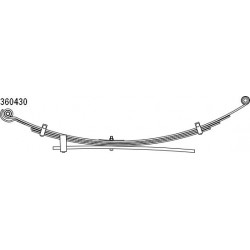 Σούστες σετ κομπλέ FIAT FULLBACK; MITSUBISHI L200 / TRITON 2.4D/2.5D 11.14-