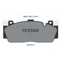 Σετ τακακιών φρένων, δίσκος φρένου  BMW 2 (F22, F87), 5 (F10), 6 (F12), 6 (F13), 6 GRAN COUPE (F06) 3.0/4.4 09.11-06.21