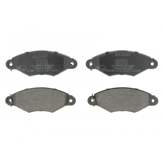 Σετ τακακιών φρένων, δίσκος φρένου  CITROEN XSARA, XSARA/HATCHBACK, XSARA/KOMBI; NISSAN KUBISTAR; PEUGEOT 106 II, 206, 306, J5; RENAULT KANGOO, KANGOO EXPRESS, THALIA I 1.0-Electric 09.90-