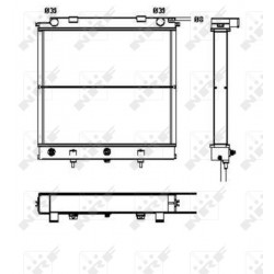 Ψυγείο νερού/εξαρτήματα LAND ROVER RANGE ROVER II 2.5D 07.94-03.02