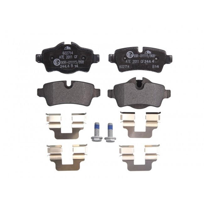 Σετ τακακιών φρένων, δίσκος φρένου MINI (R56), (R57), (R58), (R59), CLUBMAN (R55), CLUBVAN (R55) 1.4-2.0D 09.06-06.15 Σετ τακακιών φρένων, δίσκος φρένου MINI (R56), (R57), (R58), (R59), CLUBMAN (R55), CLUBVAN (R55) 1.4-2.0D 09.06-06.15