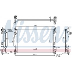 Ψυγείο νερού/εξαρτήματα ALFA ROMEO MITO; FIAT BRAVO II, GRANDE PUNTO, PUNTO, PUNTO EVO 1.3D-1.4LPG 10.05-