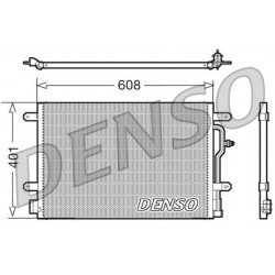 Συμπυκνωτής  σύστ. κλιματισμού AUDI A4 B6, A6 C5, ALLROAD C5 1.6-4.2 11.00-12.05