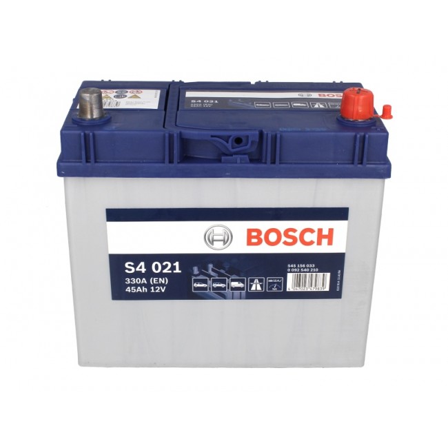 Μπαταρία BOSCH 12V 45Ah/330A S4 (R+ 1) 238x129x227 ||0 092 S40 210||