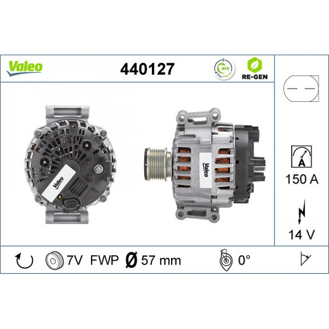 Δυναμό MERCEDES C (C204), C T-MODEL (S204), C (W204), E (W212), SPRINTER 3,5-T (B906), SPRINTER 3-T (B906), SPRINTER 5-T (B906) 1.6-2.2D 01.07-