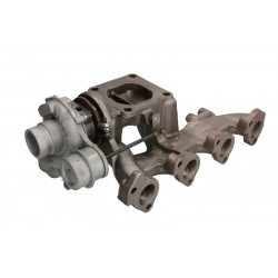 Υπερπληρωτής/Turbo GARRETT (Factory remanufactured, with gasket set) VW MULTIVAN V, TRANSPORTER V 2.5D 04.03-11.09