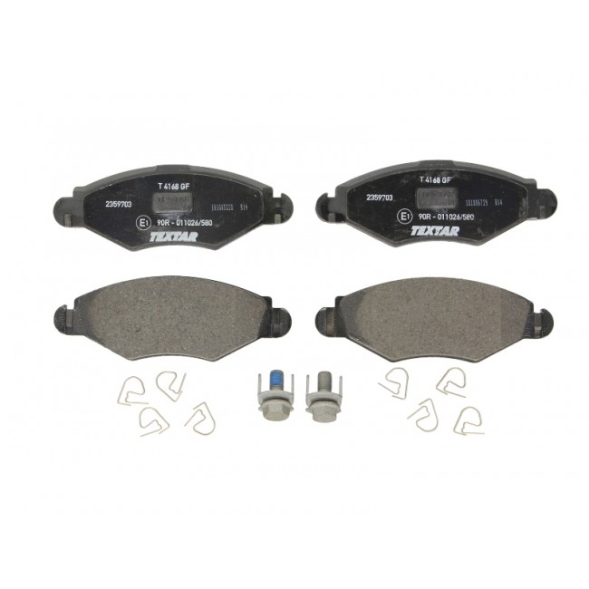 Σετ τακακιών φρένων, δίσκος φρένου CITROEN XSARA, XSARA/HATCHBACK; NISSAN KUBISTAR; PEUGEOT 206, 206+ 1.1-1.9D 04.97- Σετ τακακιών φρένων, δίσκος φρένου CITROEN XSARA, XSARA/HATCHBACK; NISSAN KUBISTAR; PEUGEOT 206, 206+ 1.1-1.9D 04.97-