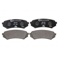 Σετ τακακιών φρένων, δίσκος φρένου   LEXUS LX; TOYOTA LAND CRUISER, LAND CRUISER 100 4.2D/4.7 01.98-03.08