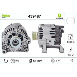 Δυναμό BMW 3 (E46), 5 (E39), X3 (E83), X5 (E53) 2.0D/2.5D/3.0D 01.96-08.08