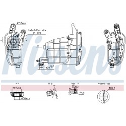 Δοχείο διαστολής, ψυκτικό υγρό AUDI A4 ALLROAD B8, A4 B8, A5, Q5 06.07-05.17