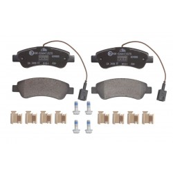 Σετ τακακιών φρένων, δίσκος φρένου  CITROEN JUMPER II; FIAT DUCATO; OPEL MOVANO C; PEUGEOT BOXER 2.0D-Electric 09.05-