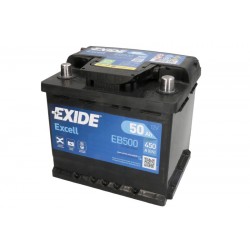 Μπαταρία 12V 50Ah/450A EXCELL (R+ en) 207x175x190 B13 (starting)