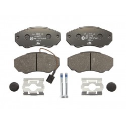 Σετ τακακιών φρένων, δίσκος φρένου  CITROEN JUMPER I; FIAT DUCATO; PEUGEOT BOXER 1.9D-2.8D 02.94-