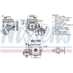 Βαλβίδα AGR VW NEW BEETLE 1.9D 02.01-09.10