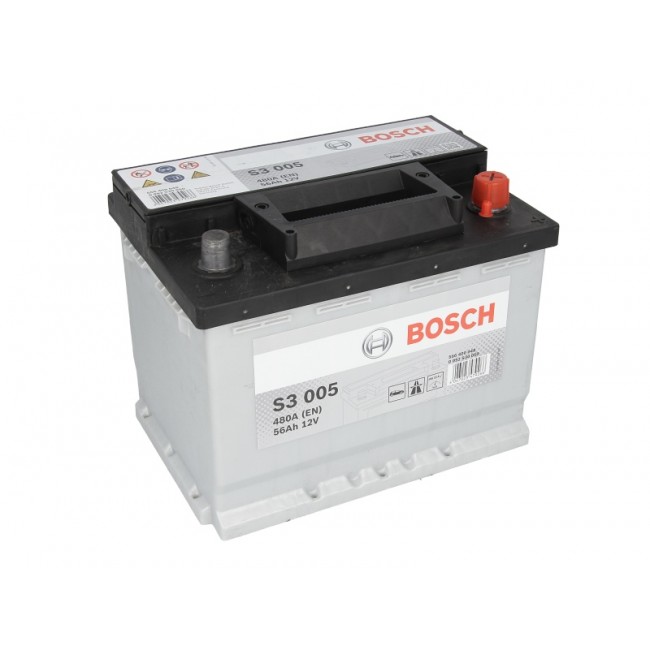 Μπαταρία BOSCH 12V 56Ah/480A S3 (R+ 1) 242x175x190 B13 (starting) ||0 092 S30 050||