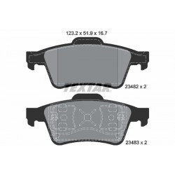 Σετ τακακιών φρένων, δίσκος φρένου  FORD FOCUS IV, KUGA III; FORD USA FOCUS; NISSAN PRIMERA; RENAULT ESPACE IV, LAGUNA II, MEGANE II, VEL SATIS 1.5-3.5 03.01-