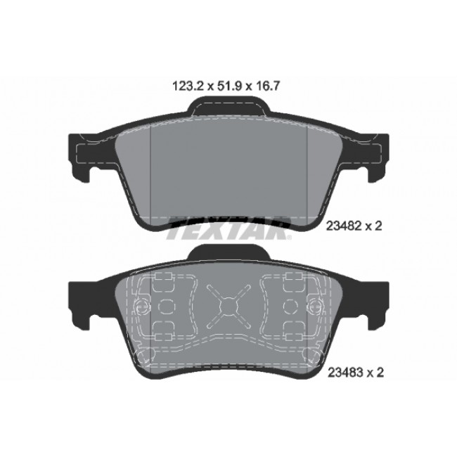 Σετ τακακιών φρένων, δίσκος φρένου FORD FOCUS IV, KUGA III; FORD USA FOCUS; NISSAN PRIMERA; RENAULT ESPACE IV, LAGUNA II, MEGANE II, VEL SATIS 1.5-3.5 03.01- Σετ τακακιών φρένων, δίσκος φρένου FORD FOCUS IV, KUGA III; FORD USA FOCUS; NISSAN PRIMERA; RENAULT ESPACE IV, LAGUNA II, MEGANE II, VEL SATIS 1.5-3.5 03.01-