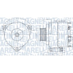 Δυναμό MERCEDES ACTROS, ACTROS MP2 / MP3 11.9D/15.9D 04.96-