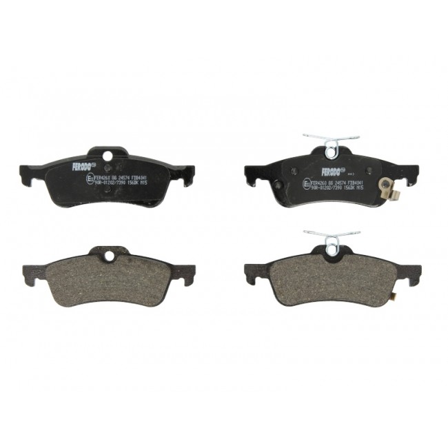 Σετ τακακιών φρένων, δίσκος φρένου DAIHATSU CHARADE VIII; HONDA CIVIC IX; TOYOTA YARIS, YARIS / VIOS, YARIS/HATCHBACK 1.0-2.2D 08.05- Σετ τακακιών φρένων, δίσκος φρένου DAIHATSU CHARADE VIII; HONDA CIVIC IX; TOYOTA YARIS, YARIS / VIOS, YARIS/HATCHBACK 1.0-2.2D 08.05-