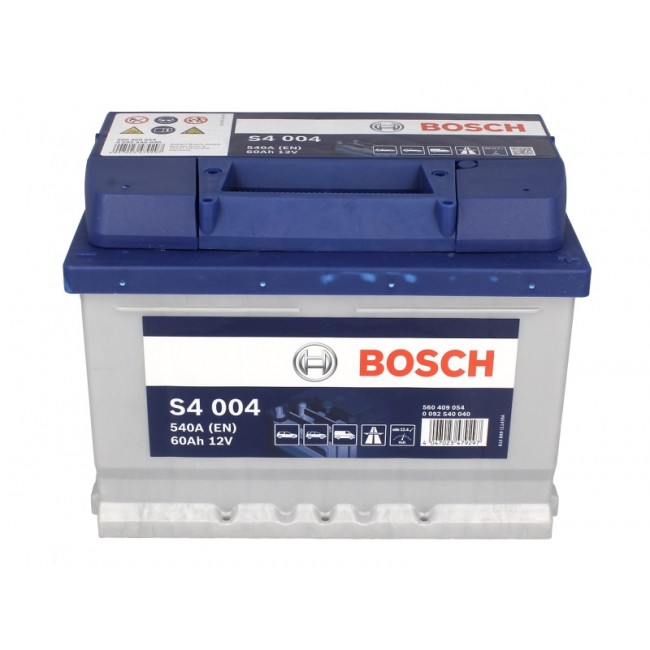 Μπαταρία BOSCH 12V 60Ah/540A S4 (R+ 1) 242x175x175  ||0 092 S40 040||