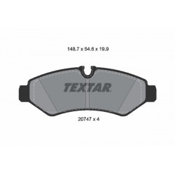 Σετ τακακιών φρένων, δίσκος φρένου  MERCEDES SPRINTER 3,5-T (B907), SPRINTER 3,5-T (B907, B910), SPRINTER 3-T (B907), SPRINTER 3-T (B910), SPRINTER 3-T (B910, B907) 2.0D-Electric 02.18-