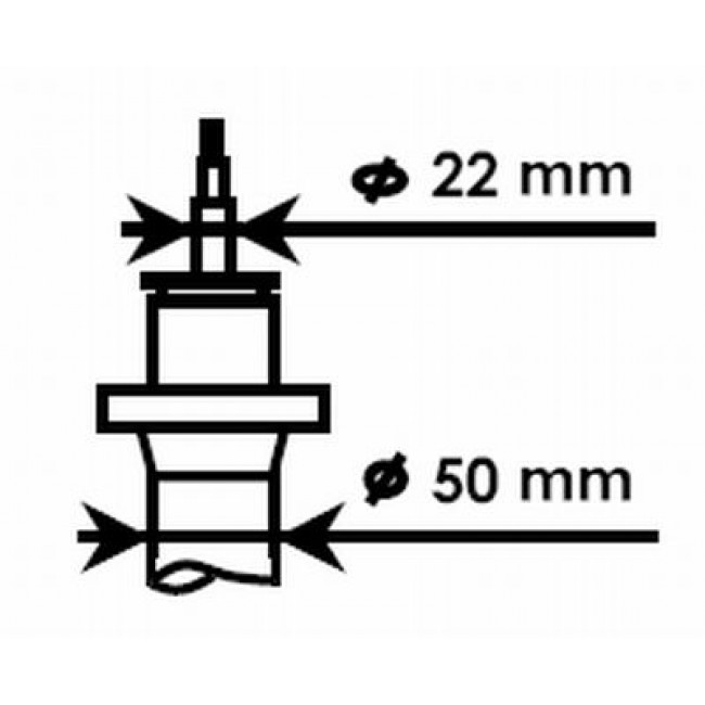 Αμορτισέρ AUDI A3; SEAT ALTEA, ALTEA XL, LEON, TOLEDO III; SKODA OCTAVIA II, YETI; VW BEETLE, CADDY III, CADDY III/MINIVAN, GOLF PLUS V, GOLF V, GOLF VI 1.2-Electric 05.03- Αμορτισέρ AUDI A3; SEAT ALTEA, ALTEA XL, LEON, TOLEDO III; SKODA OCTAVIA II, YETI; VW BEETLE, CADDY III, CADDY III/MINIVAN, GOLF PLUS V, GOLF V, GOLF VI 1.2-Electric 05.03-
