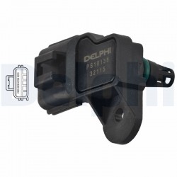 Aισθητήρας, πίεση υπερπλήρωσης CITROEN JUMPER II; FIAT DUCATO; FORD TRANSIT; PEUGEOT BOXER 2.2D-3.2D 04.06-