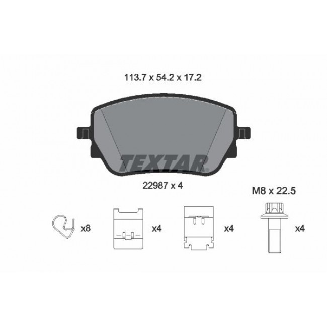 Σετ τακακιών φρένων, δίσκος φρένου MERCEDES A (V177), A (W177), B SPORTS TOURER (W247), CLA (C118), CLA SHOOTING BRAKE (X118), EQA (H243), EQB (X243), GLA (H247), GLB (X247) 1.3-Electric 03. Σετ τακακιών φρένων, δίσκος φρένου MERCEDES A (V177), A (W177), B SPORTS TOURER (W247), CLA (C118), CLA SHOOTING BRAKE (X118), EQA (H243), EQB (X243), GLA (H247), GLB (X247) 1.3-Electric 03.