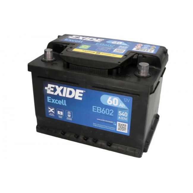 Μπαταρία 12V 60Ah/520A EXCELL (R+ en) 242x175x175 B13 (starting) Μπαταρία 12V 60Ah/520A EXCELL (R+ en) 242x175x175 B13 (starting)