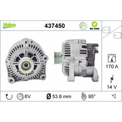 Δυναμό BMW 5 (E60), 5 (E61), 6 (E63), 6 (E64), 7 (E65, E66, E67) 2.0D/2.5D/3.0D 06.02-12.10