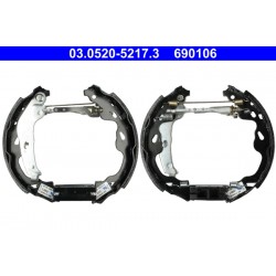 Σετ σιαγόνων φρένων CITROEN C1 II; PEUGEOT 108; TOYOTA AYGO 1.0/1.2 04.14-