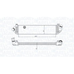 Ψυγείο αέρα υπερπλήρωσης VOLVO C30, C70 II, S40 II, V50 1.6D/2.0D/2.5 12.03-12.12