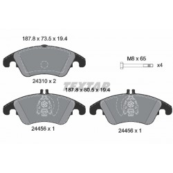 Σετ τακακιών φρένων, δίσκος φρένου  MERCEDES C (C204), C T-MODEL (S204), C (W204), CLS (C218), CLS SHOOTING BRAKE (X218), E (A207), E (C207), E T-MODEL (S212), E (W212), SLC (R172) 1.6-5.5 01
