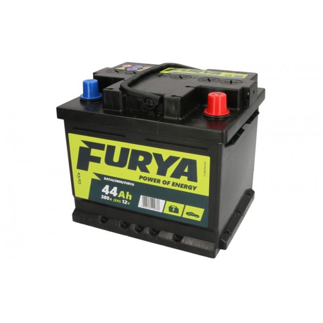 Μπαταρία  FURYA 12V 44Ah/380A (R+ standard terminal) 207x175x175 B13 - fitting flange 10.5 mm (starting)