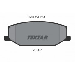 Σετ τακακιών φρένων, δίσκος φρένου  MAZDA AZ OFFROAD; SUZUKI JIMNY, LJ80, SAMURAI, SJ410, SJ413, SUPER CARRY 0.7-1.9D 01.80-