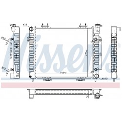 Ψυγείο νερού/εξαρτήματα JEEP GRAND CHEROKEE I 5.2/5.9 01.92-04.99