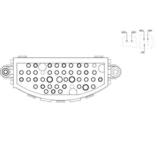 Ρυθμιστής, ανεμιστήρας χώρου επιβατών BMW 1 (F20), 1 (F21), 2 (F22, F87), 2 (F23), 3 (E30), 3 (F30, F80), 3 (F31), 3 GRAN TURISMO (F34), 4 (F32, F82), 4 (F33 1.5-4.4 09.82-