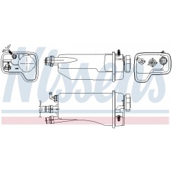 Δοχείο διαστολής, ψυκτικό υγρό  BMW 5 (E39), 7 (E38) 08.95-05.04