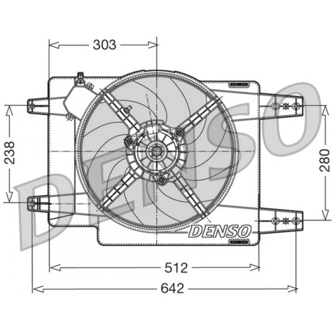 Βεντιλατέρ ALFA ROMEO 156 1.6/1.8/2.0 02.97-05.06