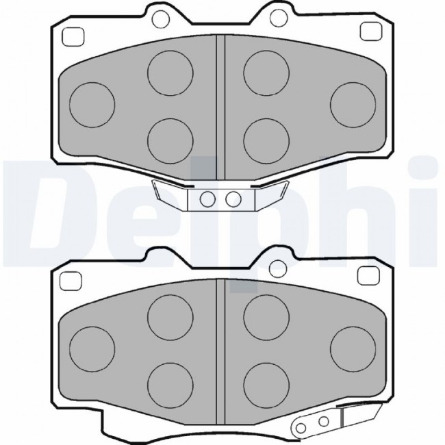 Σετ τακακιών φρένων, δίσκος φρένου  BMW 7 (E38); TOYOTA 4 RUNNER II, 4 RUNNER III, FORTUNER, HILUX, HILUX IV, HILUX V, HILUX VI, HILUX VII, LAND CRUISER, LAND CRUISER 80, LAND CRUISER 90 2.2-