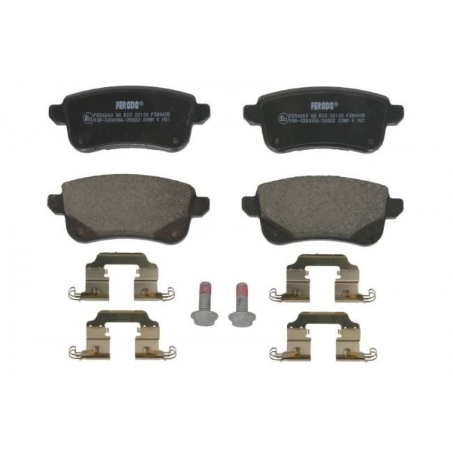 Σετ τακακιών φρένων, δίσκος φρένου RENAULT CAPTUR II, CLIO V, FLUENCE, GRAND SCENIC III, MEGANE, MEGANE III, MEGANE IV, SCENIC III 1.0-Electric 11.08- Σετ τακακιών φρένων, δίσκος φρένου RENAULT CAPTUR II, CLIO V, FLUENCE, GRAND SCENIC III, MEGANE, MEGANE III, MEGANE IV, SCENIC III 1.0-Electric 11.08-
